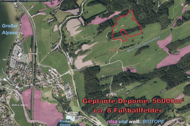 Weihergut mit Biotopen & DEPONIE TXT BN Immenstadt Weihergut Deponie